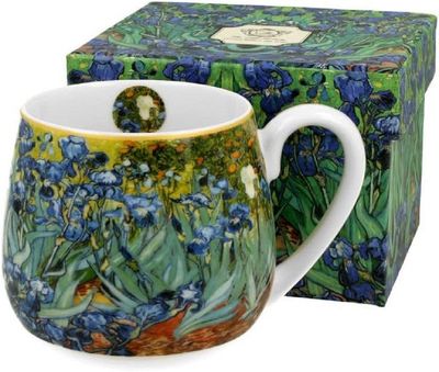 DUO-GIFT Becher Fass Blumen Mug/ Barrel / Tee/KaffeeTasse / Tiere / Vogel Fassbecher