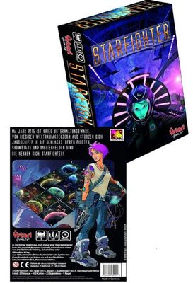 Starfighter - Ystari  , Weltraumkampfspiel , Sci Fi -Brettspiel - 2 Spieler ab 14 Jahre - Weltraum, Gesellschaftsspiel, , Weltall, Astronaut, Spiel Asmodee