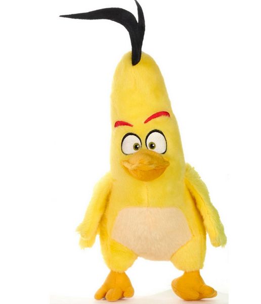 Angry Birds Plüsch, Chuck, ca 24cm Angry Birds Plüsch, Chuck, ca 24cm