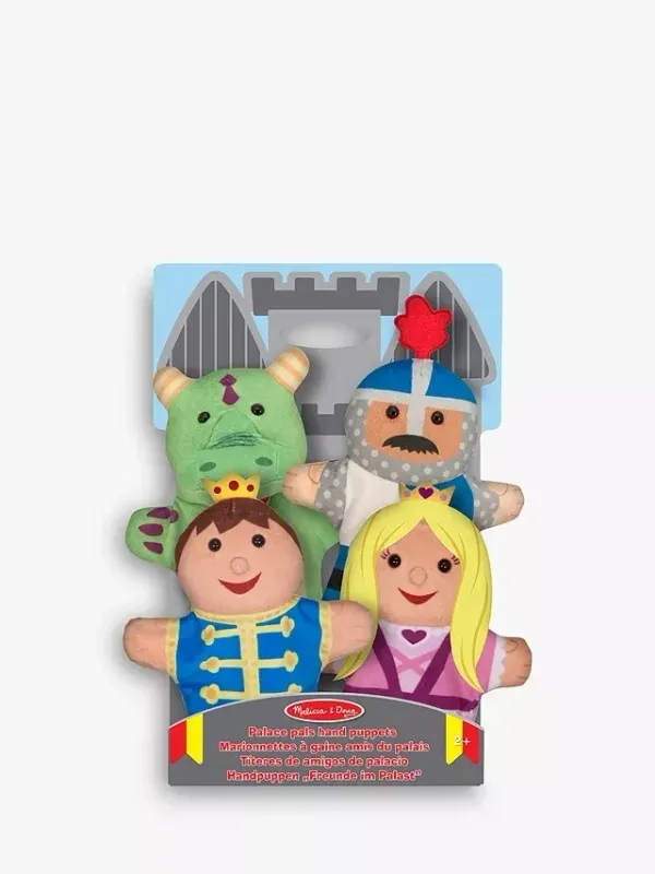 Melissa & Doug 19082 Palace Pals Set - Handpuppe Freunde im Palast