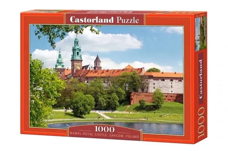 Castorland Puzzle 1000 Teile C-102334 Wawel Royal Castle, Cracow, Poland - Königsschloss Wawel, Krakau, Polen, Kollektion