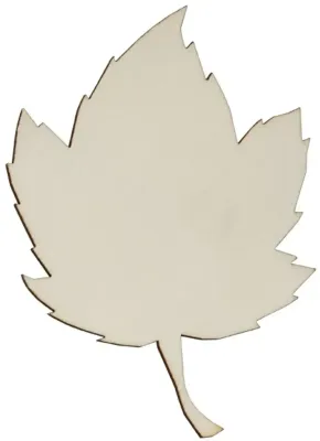 Fensterbild  27810 Bergahornblatt