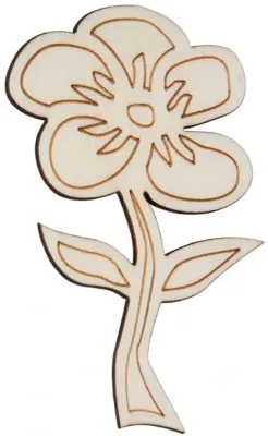 Fensterbild 27003 Blümchen