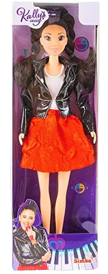 Simba Kally`s Mashup Puppe Kally, 29 cm, inkl. Mikrofon , 32,5 x 10,5 x 5cm