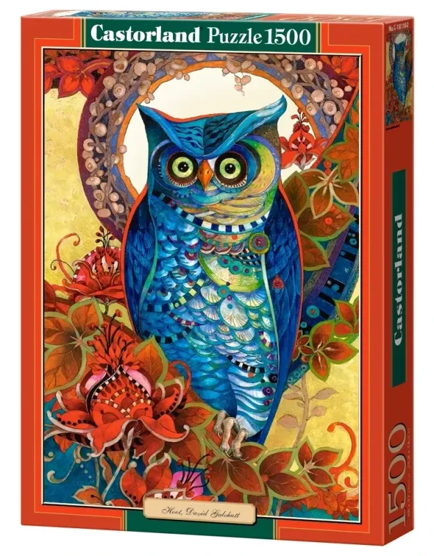 Castorland Puzzle 1500 Teile Copy Hoot, David Galchutt  C-151110