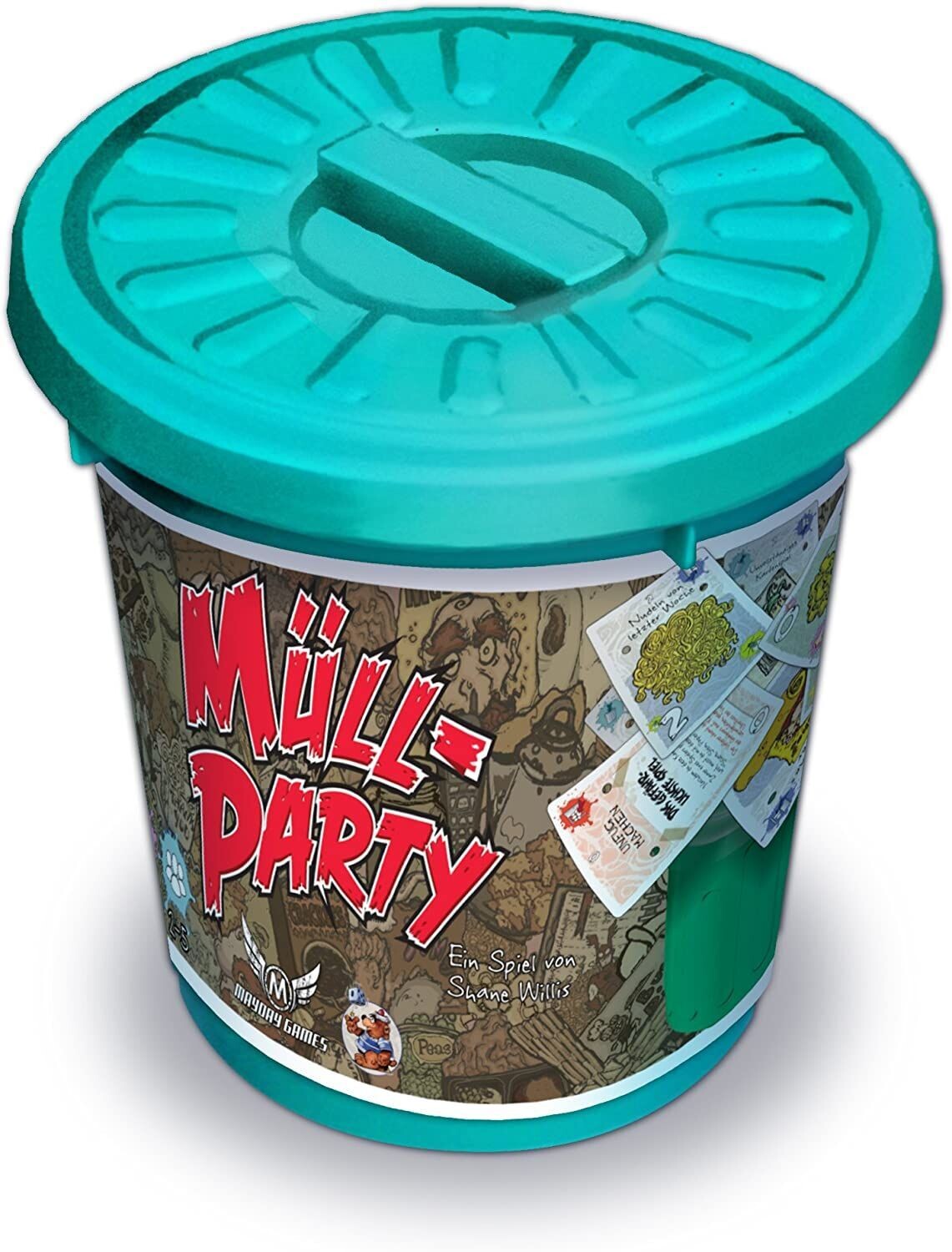 Müll Party – Partyspiel und Geschicklichkeitsspiel für 2–5 Spieler ab 8 Jahren Müll Party – Partyspiel und Geschicklichkeitsspiel für 2–5 Spieler ab 8 Jahren