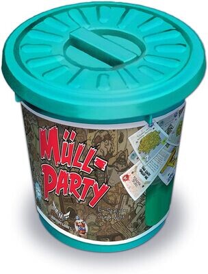 Müll Party – Partyspiel und Geschicklichkeitsspiel für 2–5 Spieler ab 8 Jahren Müll Party – Partyspiel und Geschicklichkeitsspiel für 2–5 Spieler ab 8 Jahren