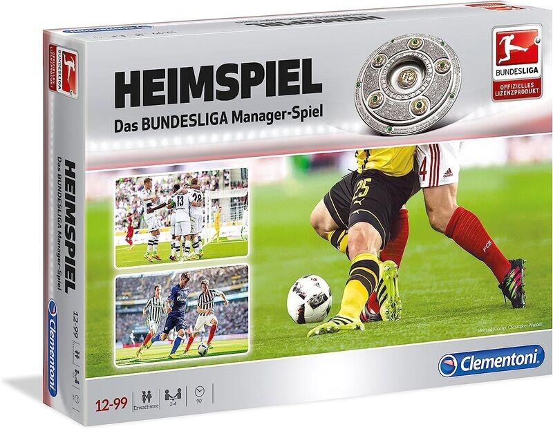 Clementon 69800, Heimspiel-Das große Bundesliga Manager-Spiel, Brettspiel, National Soccer Club Brettspiel, Fussball Clementon 69800, Heimspiel-Das große Bundesliga Manager-Spiel, Brettspiel, National Soccer Club Brettspiel, Fussball