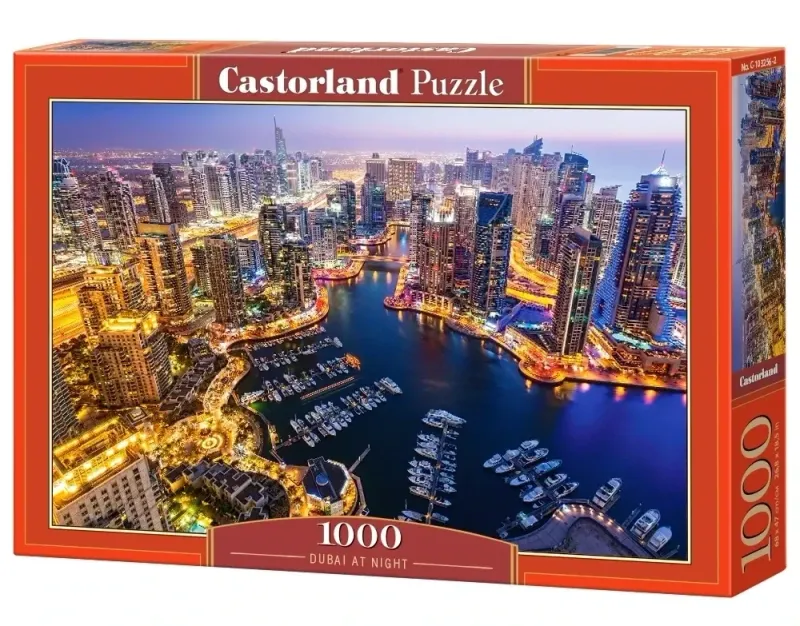 Castorland Puzzle 1000 Teile C-103256-2 Dubai at Night