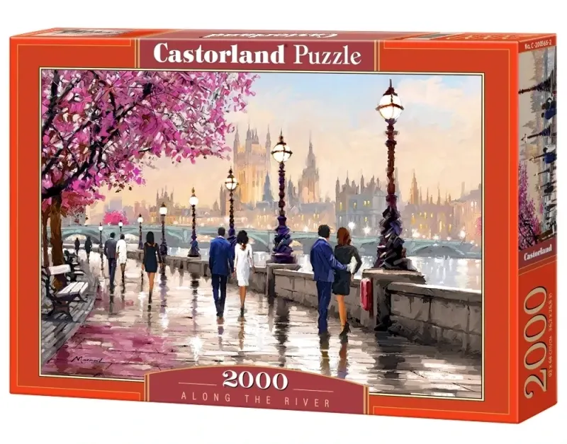 Castorland Puzzle 2000 Teile C-200566-2 Along The River