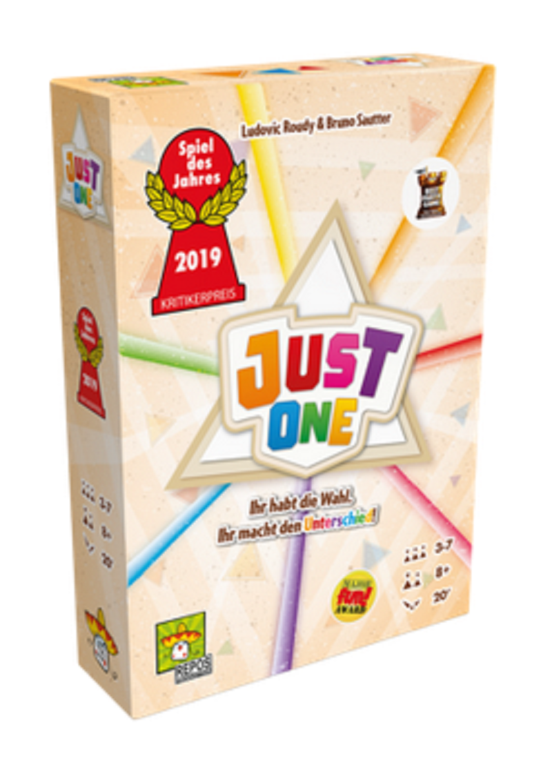 Just One, Wortspiel, Kooperatives Wort- und Partyspiel -Ratespiel Just One, Wortspiel, Kooperatives Wort- und Partyspiel -Ratespiel