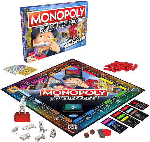 Monopoly, Spiel für Schlechte Verlierer , Brettspiel, Nicht heulen, heimzahlen! - Monopoly für schlechte Verlierer – lustige Monopoly