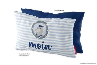 la vida 3968221 Kissen ca. 25x40cm Moin - Seelöwen Motiv - Kissen 25x40 Moin la vida 3968221 Kissen ca. 25x40cm Moin - Seelöwen Motiv - Kissen 25x40 Moin