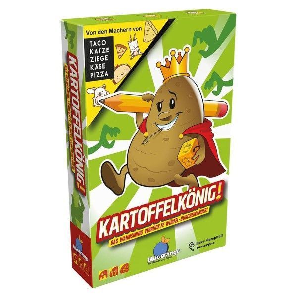 Blue Orange, Kartoffelkönig, Würfelspiel, 20,5 x 13,5 x 4cm, Asmodee Blue Orange, Kartoffelkönig, Würfelspiel, 20,5 x 13,5 x 4cm, Asmodee