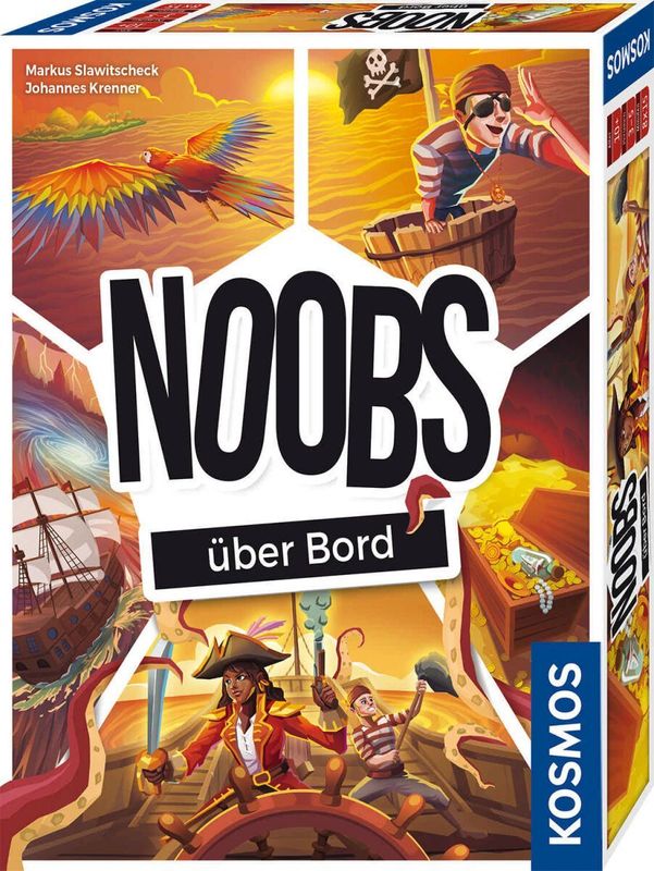 Kosmos,  Noobs über Bord – kooperatives Kommunikationsspiel,  Reisespiel, Mitbringsel
