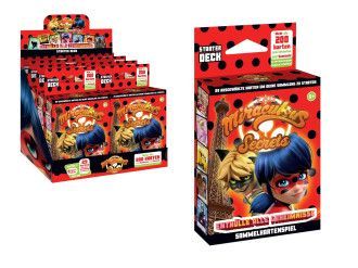 Miraculous Secrets Starter #1 - Miraculous Sammelkartenspiel Amigo Spiel - Geeignet für Miraculous-Fans und Sammelkarten-Einsteiger ab 6 Jahren.