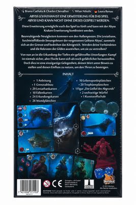 Abyss – Leviathan Erweiterung Sprache: Deutsch - ab 14 Jahre, Bombyx Abyss – Leviathan Erweiterung Sprache: Deutsch - ab 14 Jahre, Bombyx