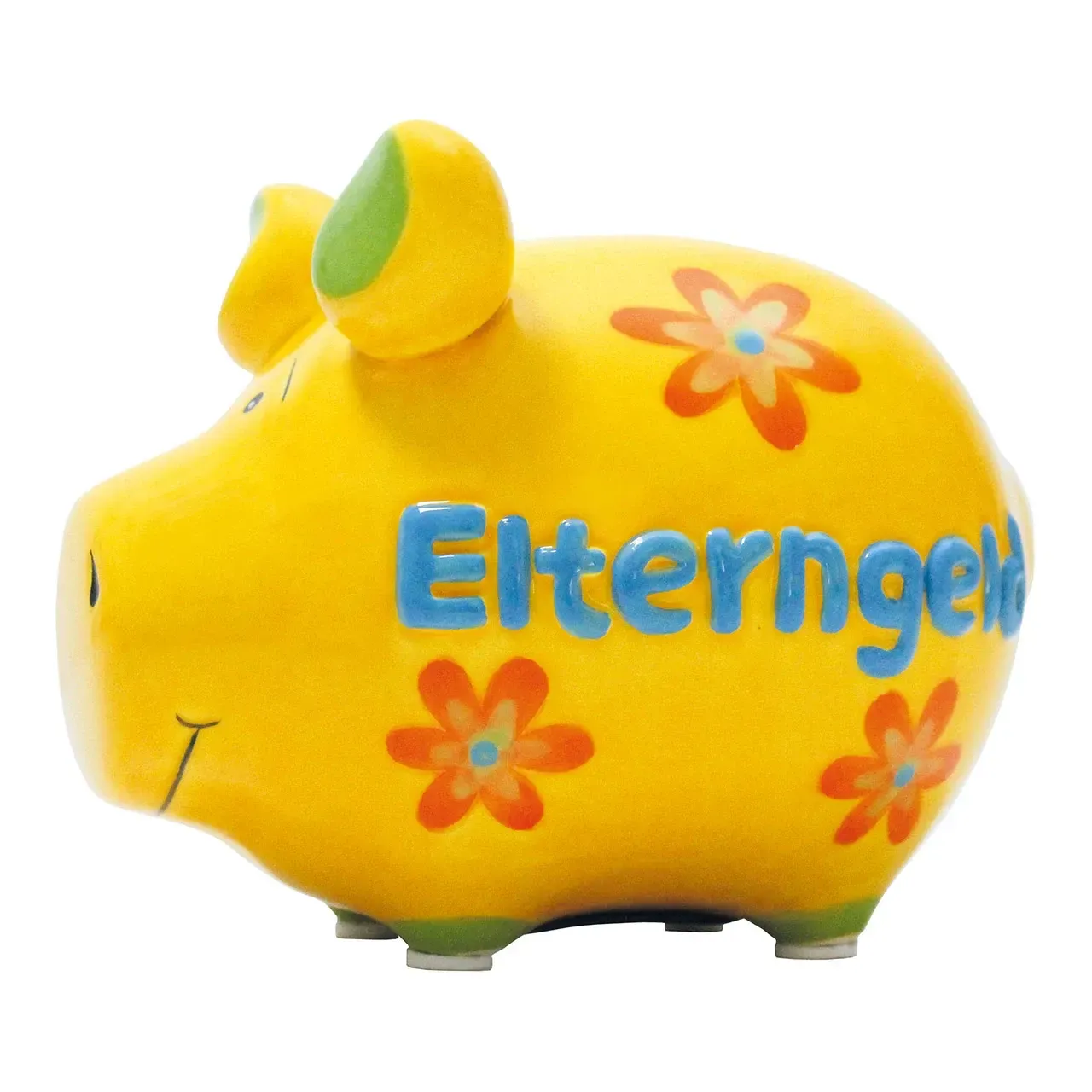 Sparschwein Company Sparschwein Sparschwein Company Sparschwein "Elterngeld" aus Keramik, Bunt (B/H/T) 12x9x9cm Kleinschwein