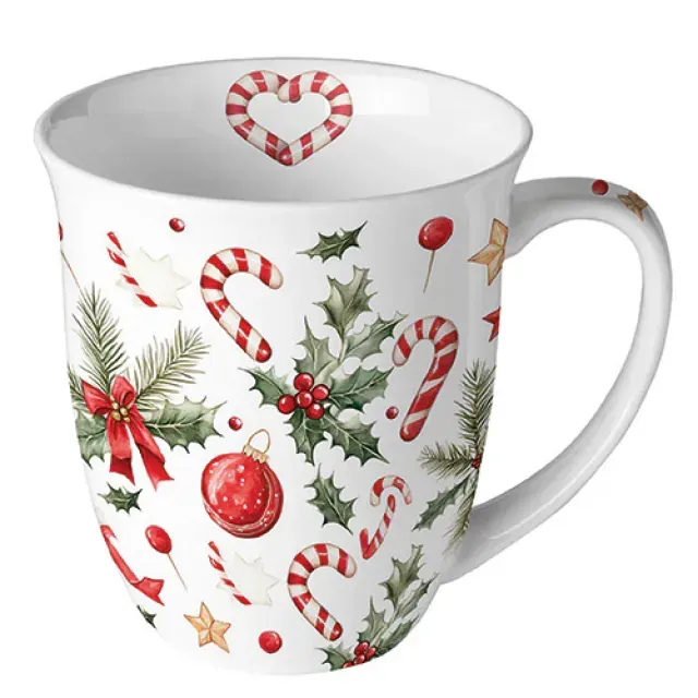 Ambiente Christmas Elements Tasse 0,4 L – Weihnachtstasse mit festlichem Motiv Ambiente Christmas Elements Tasse 0,4 L – Weihnachtstasse mit festlichem Motiv