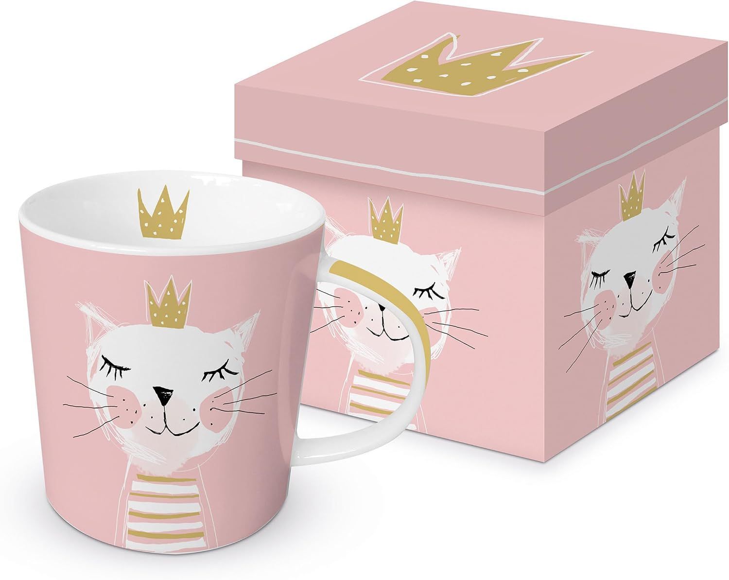 Happy Birthday Princess Trend Mug GB - Prinzessinnen-Katze mit goldener Krone . PPd Tasse Happy Birthday Princess Trend Mug GB - Prinzessinnen-Katze mit goldener Krone . PPd Tasse