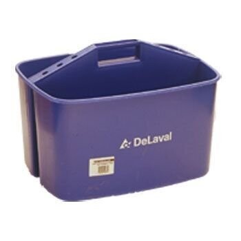 DeLaval Doppeleimer Plastik blau DeLaval Doppeleimer Plastik blau