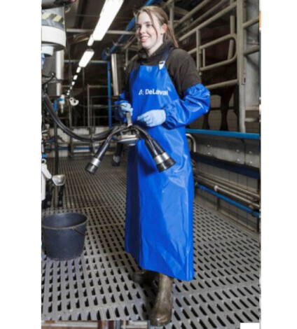 DeLaval Melkerschürze aus PVC, blau DeLaval Melkerschürze aus PVC, blau