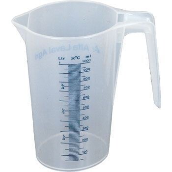 DeLaval Dosierbecher 1000ml f.Pulver u.Flüssig