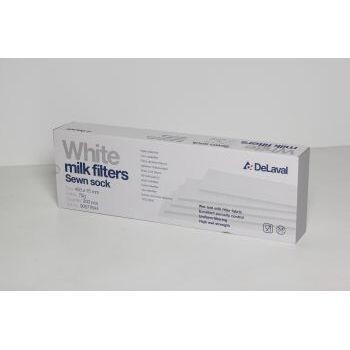 DeLaval Milchfilter weiss  ,Milchfilter VMS 120g W 570x44 genähtQ100, VMS