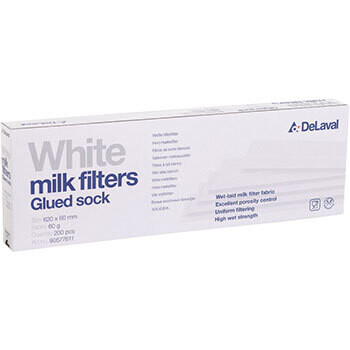 DeLaval Milchfilter weiss ,Milchfilter 60g weiss 620x60 gekl. Q200