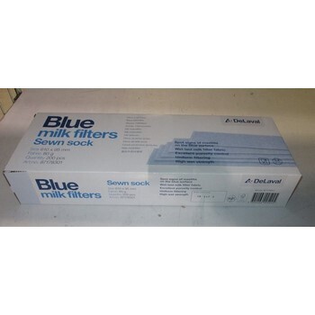 DeLaval Milchfilter blau, Milchfilter 80g blau 610x95 genäht Q200