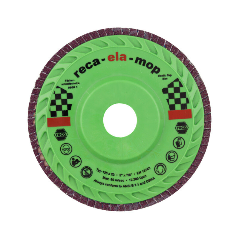 RECA ela-mop Fächerschleifscheiben