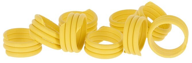 Spiralring, gelb