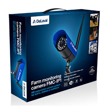 DeLaval Betriebsüberwachungskamera FMC-IP1, Komplettpaket
