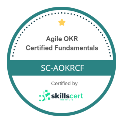 Agile OKR Certified Fundamentals SC-AOKRCF