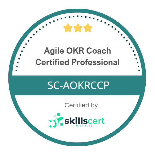 Agile OKR Coach Certified Professional SC-AOKRCCP