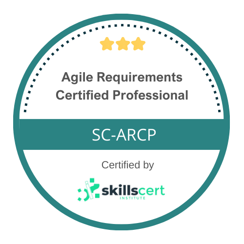 Agile Requirements  Certified Professional SC-ARCP