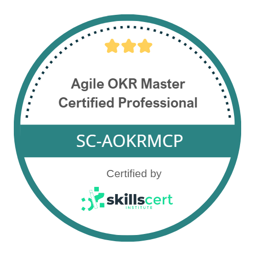 Agile OKR Master Certified Professional SC-AOKRMCP