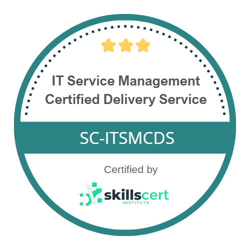 IT Service Management Certified Delivery Service SC-ITSMCDS