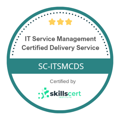 IT Service Management Certified Delivery Service SC-ITSMCDS