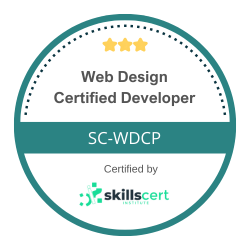 Web Desing Certified  Professional SC-WDCP