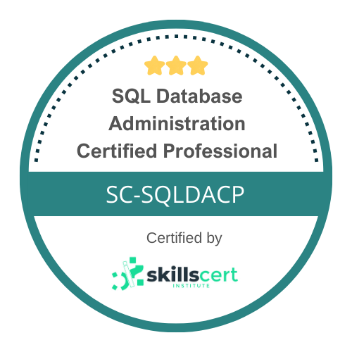 SQL Database Administration Certified Professional SC-SQLDACP