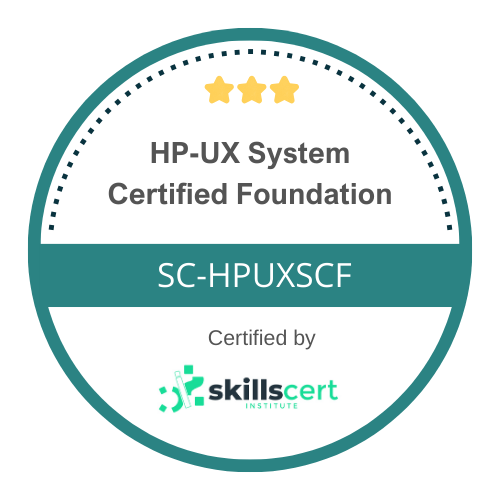 HP-UX System Certified Foundation SC-HPUXSCF