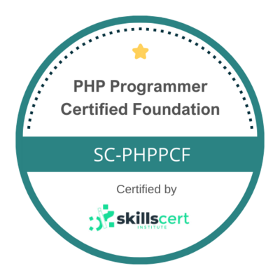 PHP Programmer Certified Foundation SC-PHPPCF