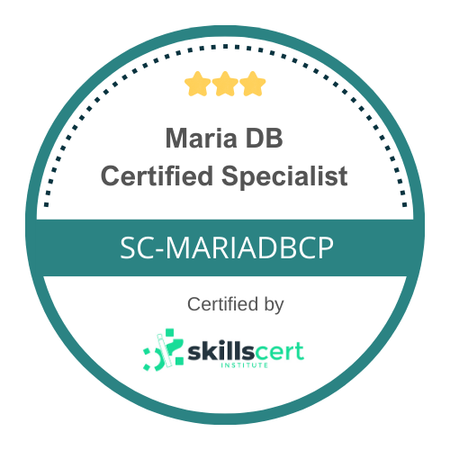 Maria DB Certified Specialist SC-MARIADBCP