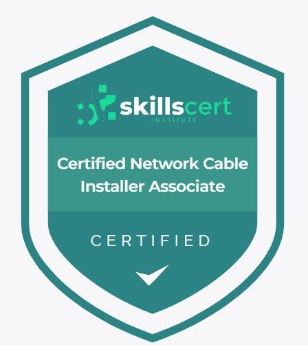 Certified Network Cable Installer Associate SC-CNCIA