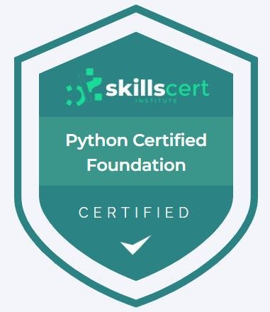 Python Certified Foundation SC-PCF