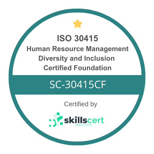 ISO 30415 Human Resource Management  Diversity and Inclusion Certified Foundation