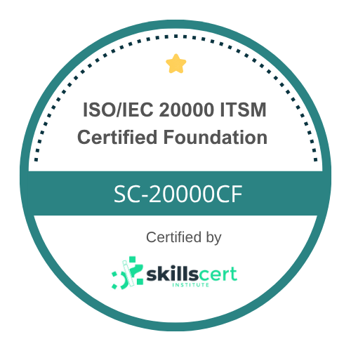 ISO/IEC 20000 ITSM Certified Foundation SC-20000CF