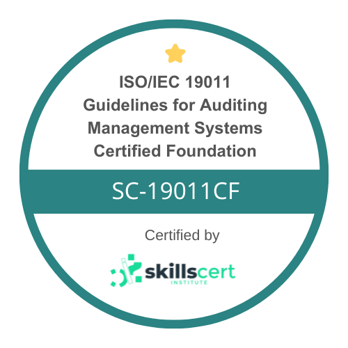 ISO/IEC 19011 Guidelines for Auditing Management Systems Certified Foundation SC-19011CF