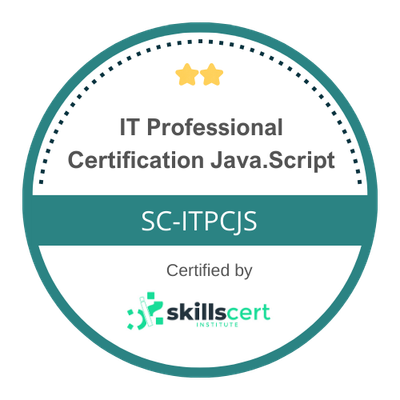 IT Professional Certification JavaScript SC-ITPCJS